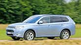Mitsubishi Outlander PHEV, Seitenansicht