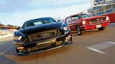 Ford Mustang GT Fastback 2015 und Hardtop Coupé 1965 