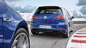 VW Golf R, Heckansicht