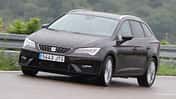 Hyundai i30 Kombi 1.4 T-GDI, Renault Mégane Grandtour Tce 130, Seat Leon ST 1.4 TSI ACT, Vergleichstest, ams1717, Seat, Leon Seat Leon ST 1.4 TSI ACT, Front