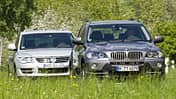 VW Touareg V8, BMW X5 4.8i