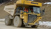 Komatsu Muldenkipper HD 605-7 Elektroumbau Kuhn Schweiz