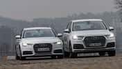 Audi A6 Avant 3.0 TDI Quattro, Audi Q7 3.0 TDI Quattro, Exterieur Front