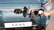 Hyundai Kona Elektro Ladebuchse