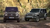 Teaserbild Jeep Wrangler vs. Mercedes G-Klasse