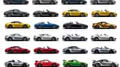 Alle Porsche 911 Modelle