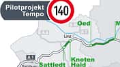 Österreich Tempo 140 km/h