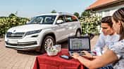 Reisen mit Skoda Connected