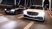 Vergleichstest BMW M760Li, Mercedes AMG S63, spa03/2019