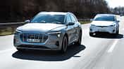 Audi E-Tron gegen Tesla Model X, Langstreckentauglichkeit