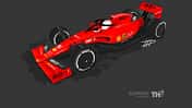 Ferrari - F1-Concept 2021 - Livery by Tim Holmes