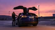 Tesla Model X Maximale Reichweite, Exterieur