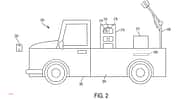 Toyota Patentzeichnungen autonomes Lieferfahrzeug USA