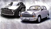Hindustan Ambassador mit EV Concept DC2 Design