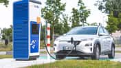 9/2020, Hyundai Kona Elektro an EnBW Ladesäule