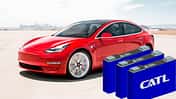 Tesla Model 3 China CATL LiFePO4