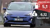 Toyota Prius Comfort Realverbrauch