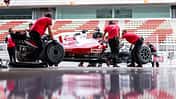 Alfa Romeo - 18 Zoll - Reifentest - Pirelli - Radkappe - Barcelona - 2021