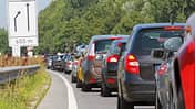 Stau Reißverschlussverfahren Autobahn