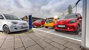Fiat 500C, Renault Twingo, Renault Zoe, Smart Forfour