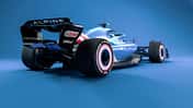 Alpine - F1-Auto 2022 - Team-Lackierung 