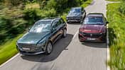 Genesis GV80, Mercedes GLE, VW Touareg, Exterieur