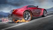 Reifen Burn out