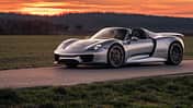 Porsche 918 Spyder Liquid Metal Blue Chrome Gebrauchtwagen