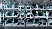 Karosserien Tesla-Fabrik in Grünheide