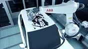 ABB Robotics Lackierroboter Kunstwerk