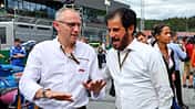 Stefano Domenicali & Mohammed bin Sulayem - GP Österreich 2022