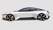 Ford Mustang Design-Zeichnungen