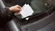 Falsch parken, Ticket