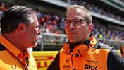 Zak Brown - Andreas Seidl - McLaren - GP Spanien 2022 - Barcelona