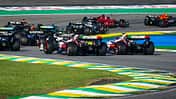 Zhou - Bottas - Alfa Romeo - Start - GP Brasilien 2022 