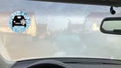 beschlagenes Autofenster