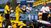 Fisichella & Räikkönen - Imola 2003