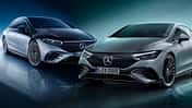 Mercedes EQE und EQS Collage