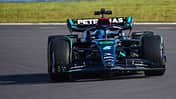 George Russell - W14-Shakedown - Silverstone - 2023