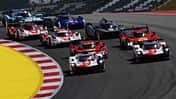  6h-Rennen Portimão 2023 - WEC - Start - Ferrari 499P - Toyota GR010 - Porsche 963 - Cadillac V-Series.R - Peugeot 9X8 - Glickenhaus 007