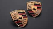Neues Porsche Wappen Logo Emblem 2023