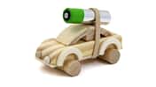 Batterie E-Auto Holz