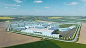 Visualisierung des Werks für die Produktion von Kathodenmaterialien (CAM) in Nysa, Polen