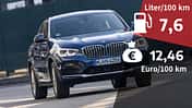03/2021, Kosten und Realverbrauch BMW X4 xDrive20d xLine