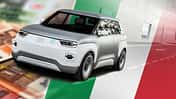 Italien Elektroauto Förderung Fiat Centoventi Collage