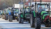 Bauern-Protest Traktor
