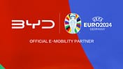 BYD Fußball-Europameisterschaft Sponsor Logo