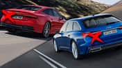 Audi Modellbezeichnung Neuausrichtung 2024 A6 A7 Collage