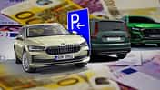 Parken Gebühren Kosten Anwohner Parkausweis Collage