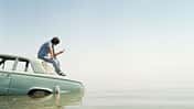Auto im Wasser